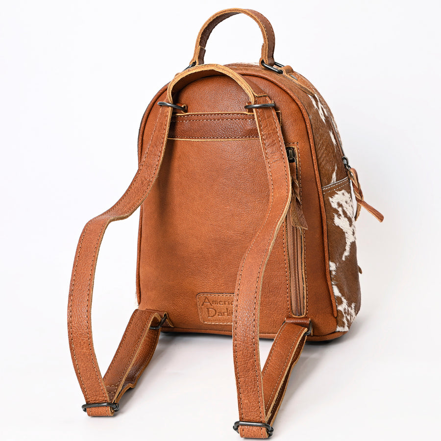 American Darling Backpack Hair on Genuine Leather Western Women Bag | for Laptop School Purse Travel