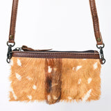 American Darling Small Crossbody Hair On Genuine Leather Western Women Bag Handbag Purse | for Cute