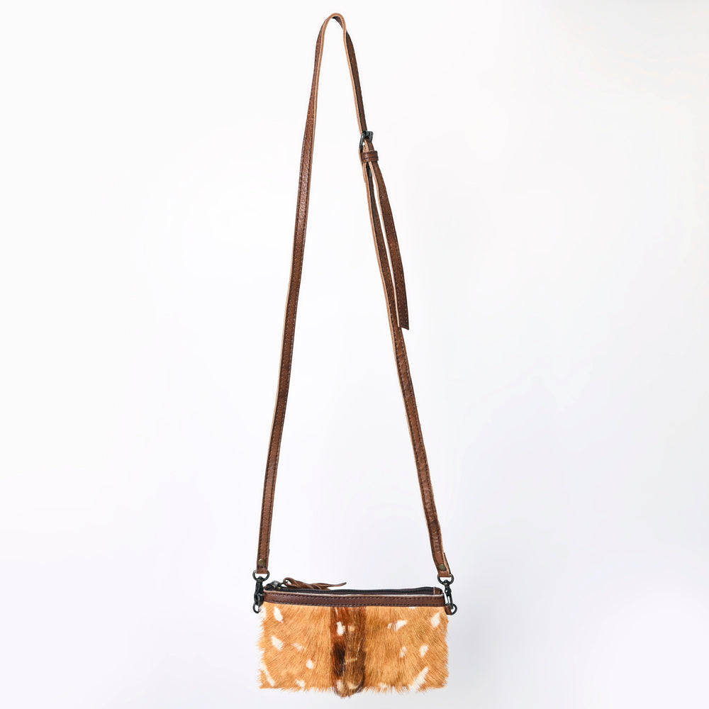 American Darling Small Crossbody Hair On Genuine Leather Western Women Bag Handbag Purse | for Cute