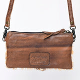 American Darling Small Crossbody Hair On Genuine Leather Western Women Bag Handbag Purse | for Cute