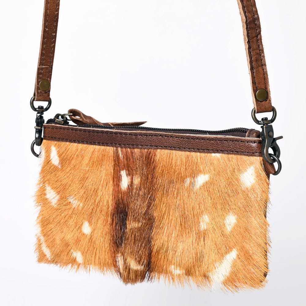 American Darling Small Crossbody Hair On Genuine Leather Western Women Bag Handbag Purse | for Cute