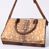 American Darling Tote Hair On Genuine Leather Western Women Bag | Handbag Weekend Travel Bags