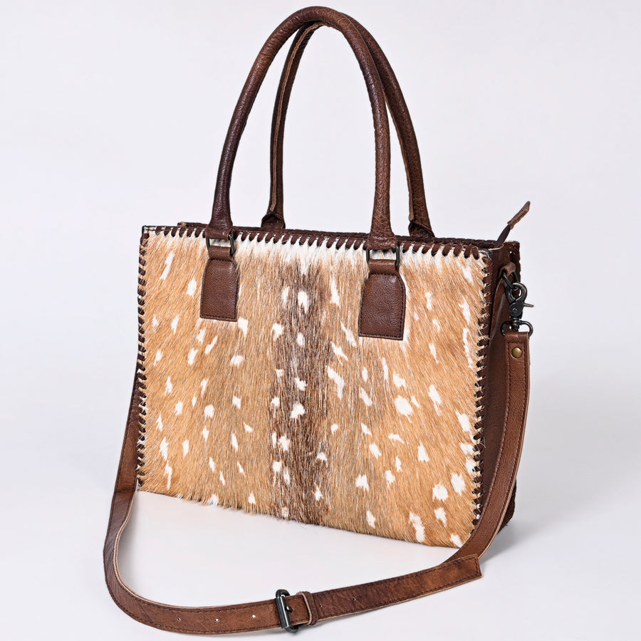 American Darling Tote Hair On Genuine Leather Western Women Bag | Handbag Weekend Travel Bags - Uhorse