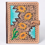 American Darling Portfolio Bag Hand Tooled Crocodile embossed Genuine Leather women bag western handbag purse