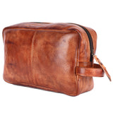 Never Mind Nmbgm137B Toiletry Vintage Handmade Genuine Cowhide Leather Women Bag Western Handbag Purse