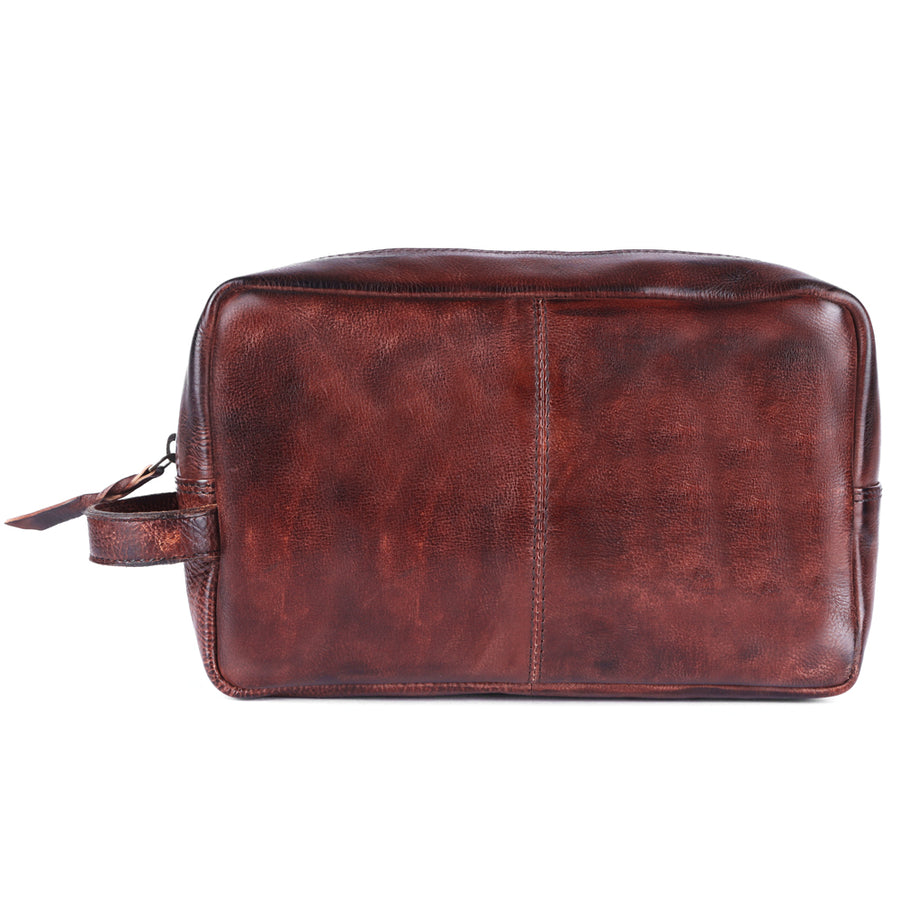 Never Mind Nmbgm137C Toiletry Vintage Handmade Genuine Cowhide Leather Women Bag Western Handbag Purse