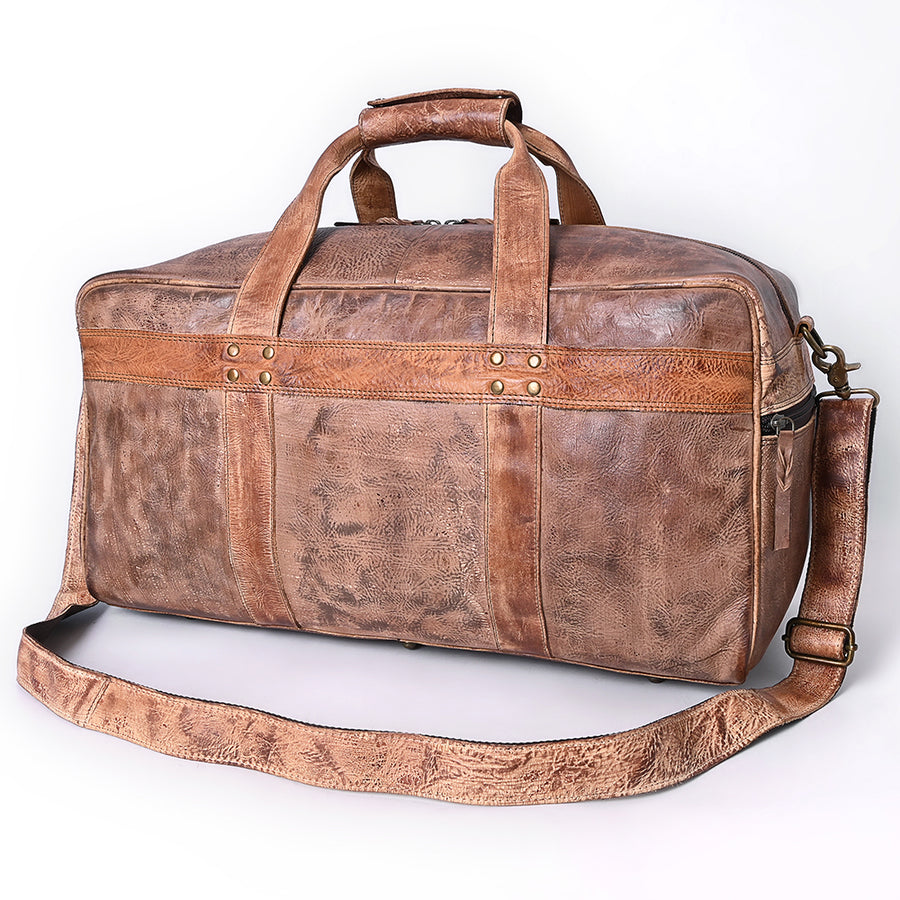 Never Mind NMBGM142 Duffel Genuine Leather Women Bag Western Handbag Purse - Uhorse