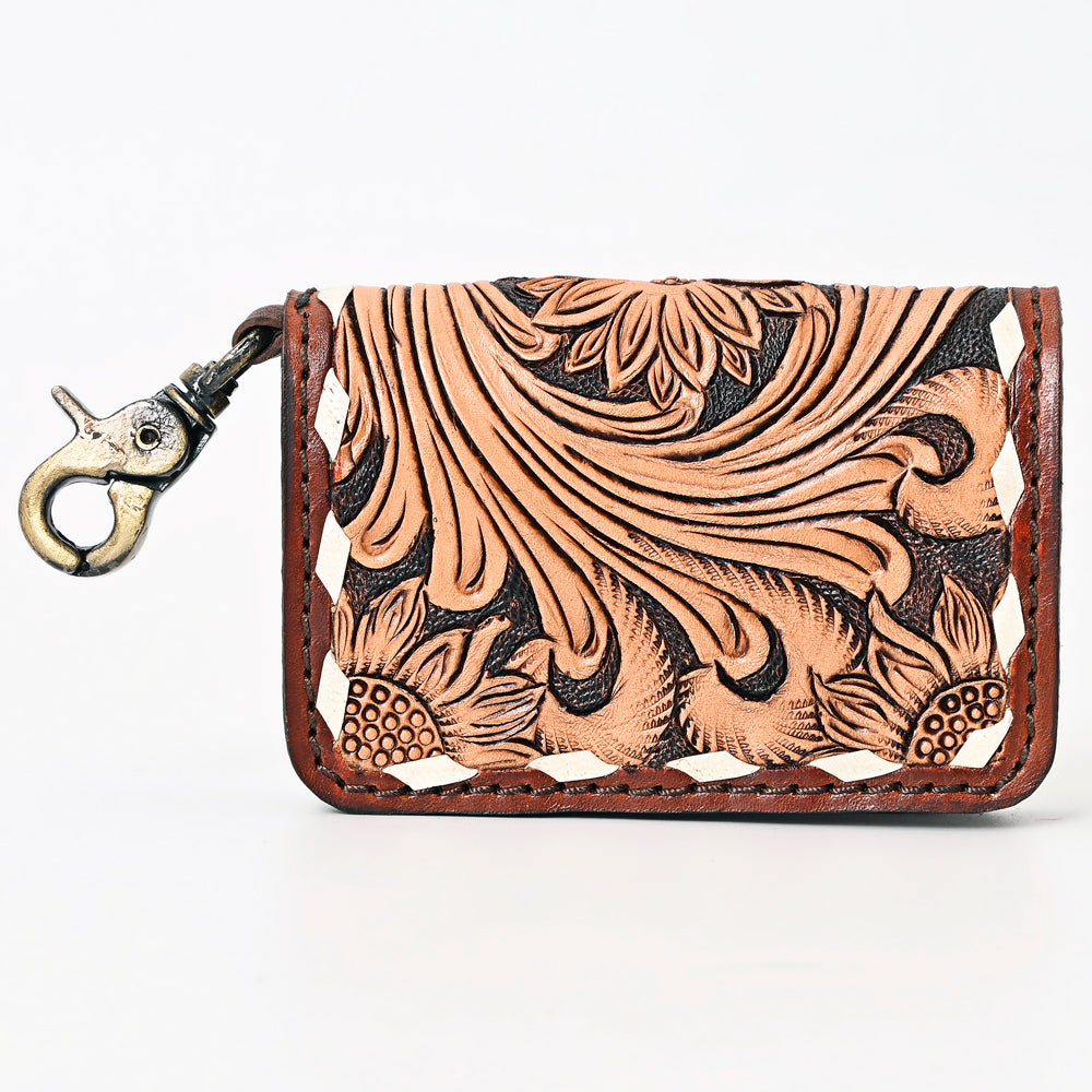 American Darling Wallet Hand Tooled Genuine Leather Western Women Bag | Handbag Purse Wristlet Travel