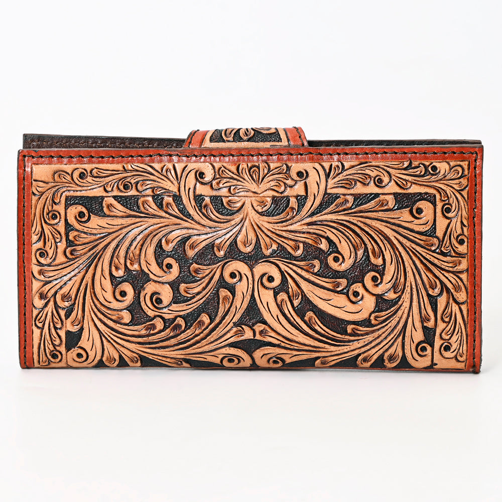 American Darling Clutch Hand Tooled Genuine Leather Western Women Bag Handbag Purse | Purses for Cute