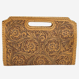 American Darling Clutch Hand Tooled Genuine Leather Western Women Bag Handbag Purse | Purses for