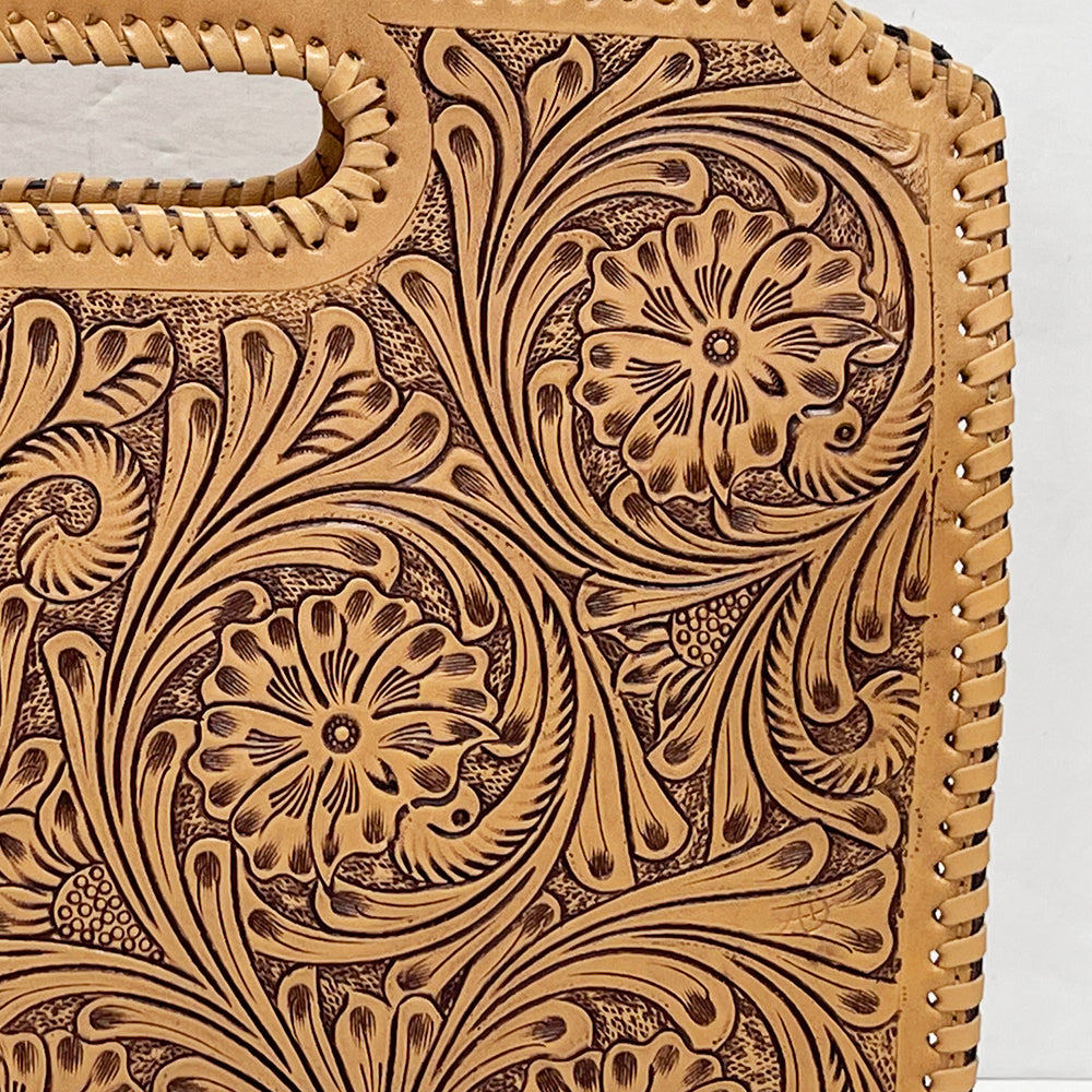 American Darling Clutch Hand Tooled Genuine Leather Western Women Bag Handbag Purse | Purses for