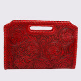 American Darling Clutch Hand Tooled Genuine Leather Western Women Bag Handbag Purse | Purses for