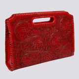 American Darling Clutch Hand Tooled Genuine Leather Western Women Bag Handbag Purse | Purses for