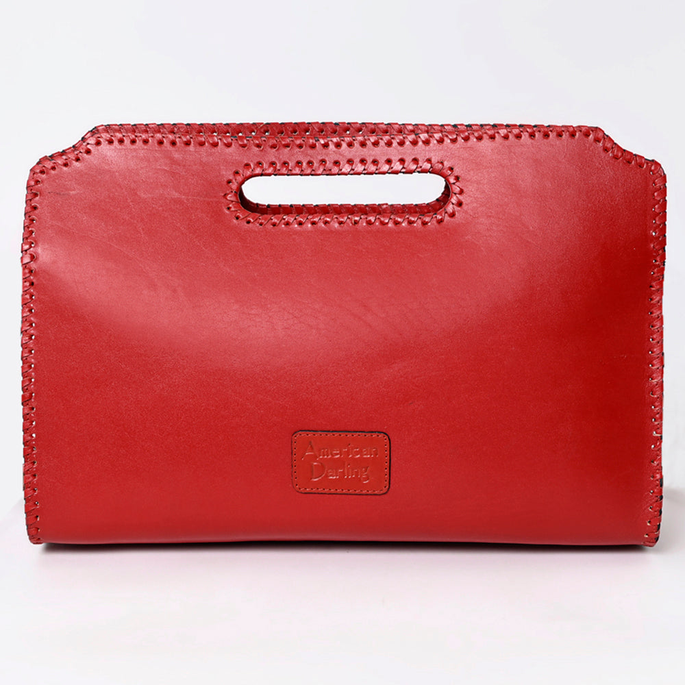 American Darling Clutch Hand Tooled Genuine Leather Western Women Bag Handbag Purse | Purses for