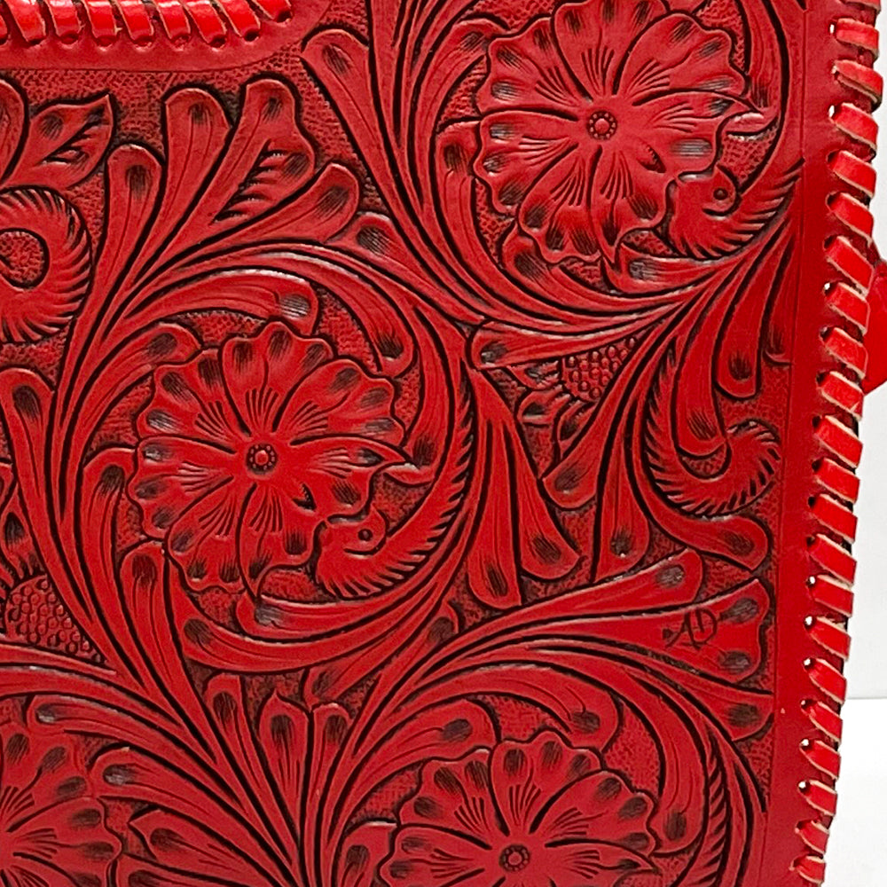 American Darling Clutch Hand Tooled Genuine Leather Western Women Bag Handbag Purse | Purses for