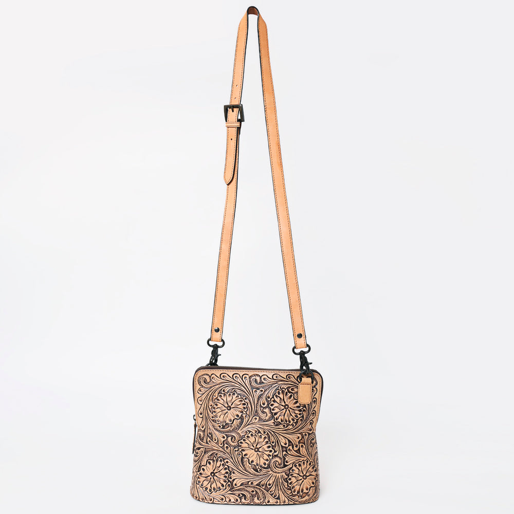 American Darling Crossbody Hand Tooled Genuine Leather Western Women Bag Handbag Purse | Purses for Cute