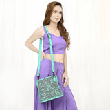 American Darling Crossbody Hand Tooled Genuine Leather Western Women Bag Handbag Purse | Purses for Cute