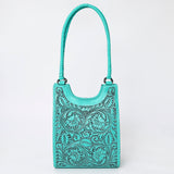 American Darling Clutch Hand Tooled Genuine Leather Western Women Bag Handbag Purse | Purses for Cute