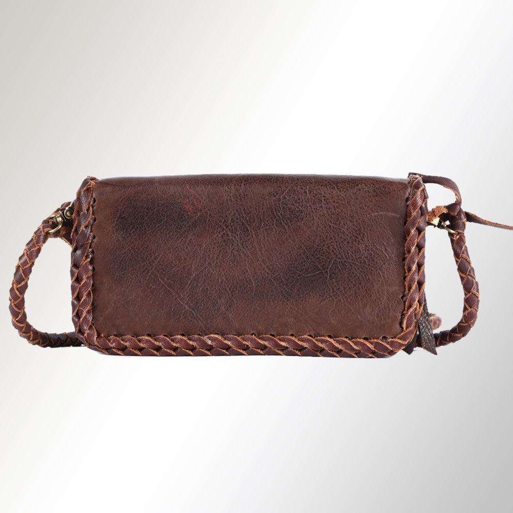 American Darling Organizer Full Grain Genuine Leather Western Women Bag | Handbag Purse Bags for Wallet Cute