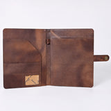 American Darling Portfolio Bag Hand Tooled Crocodile embossed Genuine Leather women bag western handbag purse