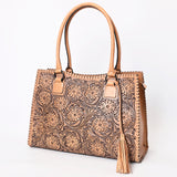 American Darling Tote Hand Tooled Genuine Leather Western Women Bag Handbag Purse | Casual