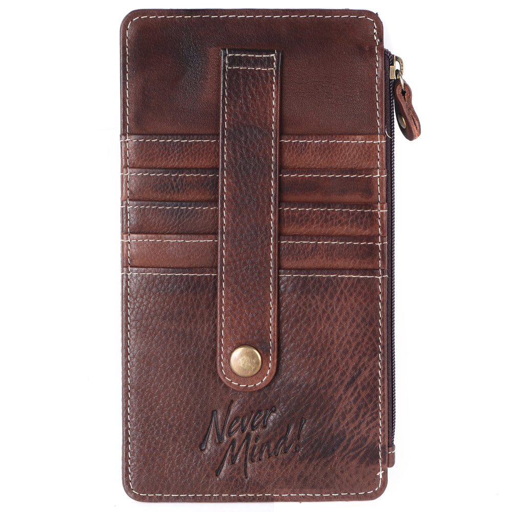 Never Mind Nmbgm132D Wallet Vintage Handmade Genuine Cowhide Leather Women Bag Western Handbag Purse