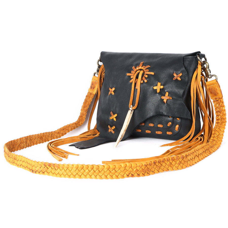 American Darling Cross Body Full Grain Genuine Leather Western Women Bag Handbag Purse | Crossbody for Cute - Uhorse
