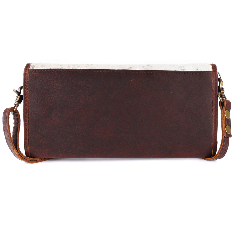 American Darling Small Cross body Bag Genuine Vegetable Tanned Leather Wallet Purse Western Handbag 4in x 1in x 8in