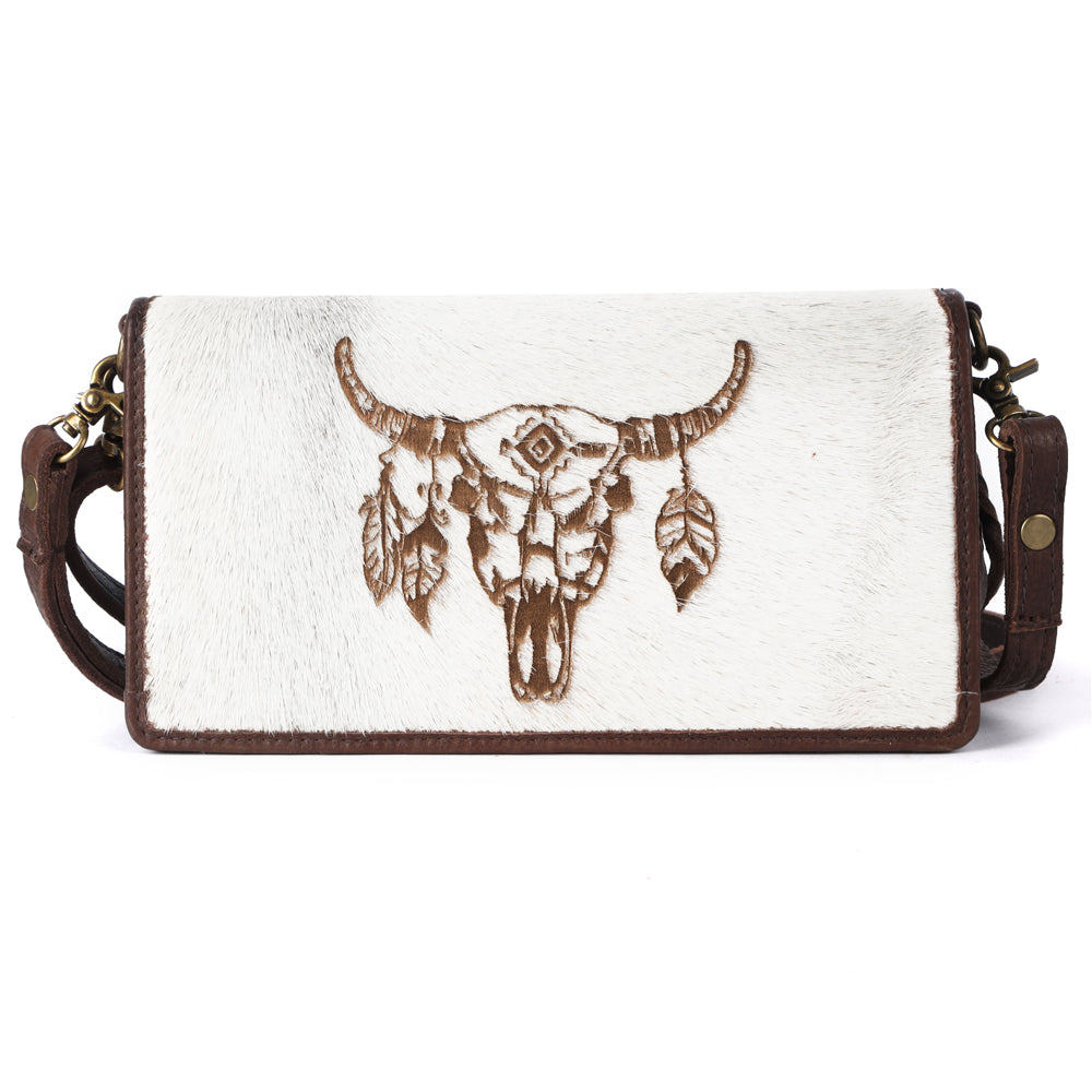 American Darling Wallet Hand Tooled Genuine Leather Western Women Bag | Handbag Purse Wristlet Travel Clutch