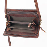 American Darling Wallet Hand Tooled Genuine Leather Western Women Bag | Handbag Purse Wristlet Travel Clutch