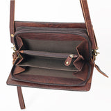 American Darling Wallet Hand Tooled Genuine Leather Western Women Bag | Handbag Purse Wristlet Travel Clutch