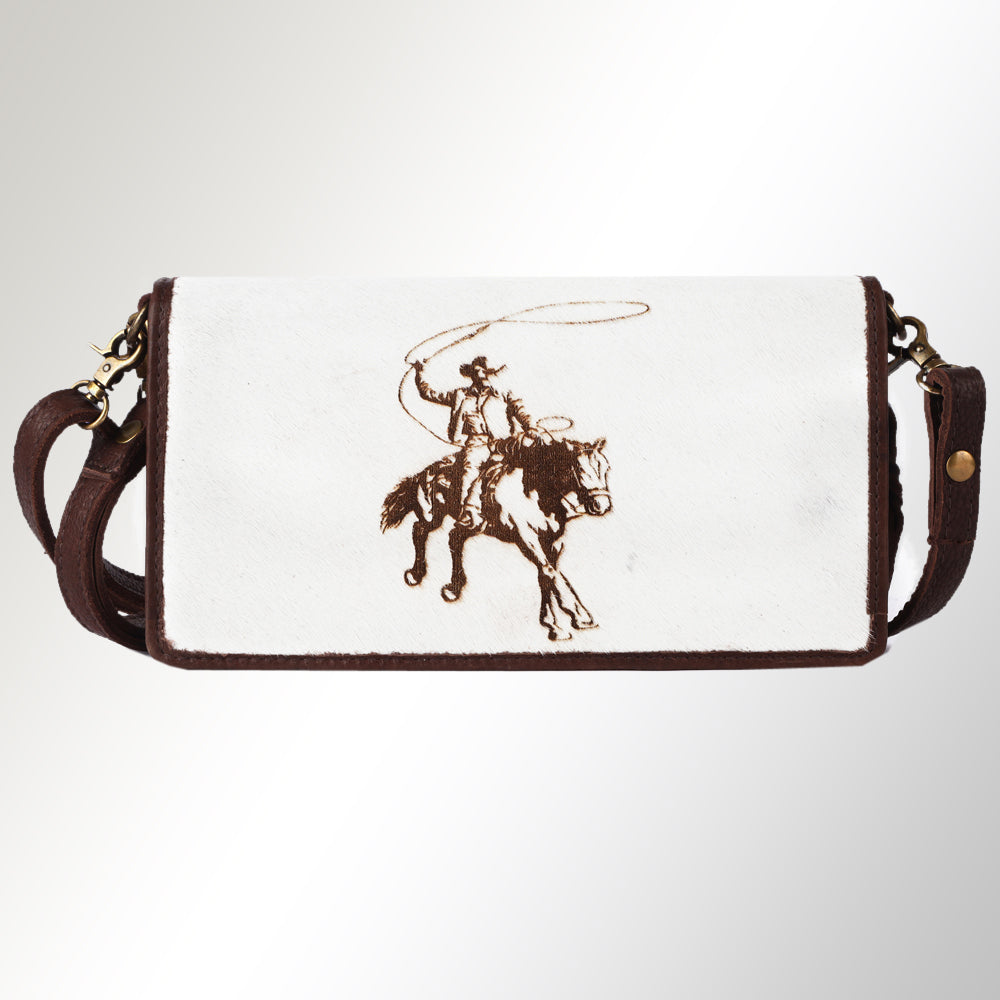 American Darling Wallet Hand Tooled Genuine Leather Western Women Bag | Handbag Purse Wristlet Travel Clutch