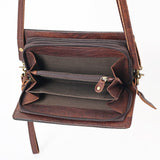 American Darling Wallet Hand Tooled Genuine Leather Western Women Bag | Handbag Purse Wristlet Travel Clutch