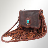 American Darling Cross Body Hair on Genuine Leather Western Women Bag | Handbag Purse Crossbody for Cute