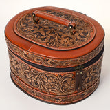 American Darling Jewelry Case Hand Tooled Genuine Leather Women's Bag Western Handbag Purse |