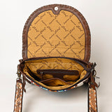 American Darling Crossbody Saddle Blanket Genuine Leather Western Women Bag Handbag Purse |