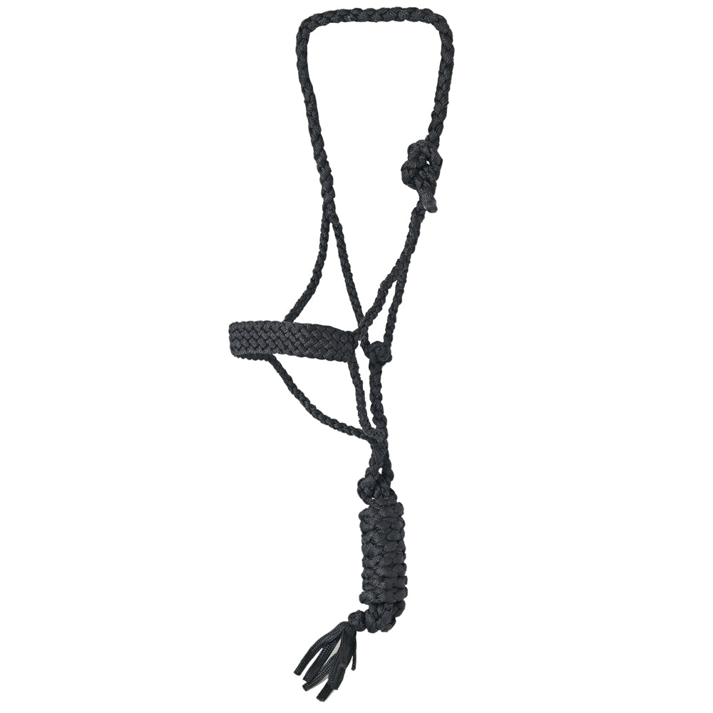 8 Ft Hilason Western Nylon Poly Flat Braided Mule Tape Halter And Lead  Rope