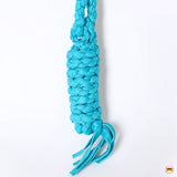 8 Ft Hilason Western Nylon Poly Flat Braided Mule Tape Halter And Lead  Rope