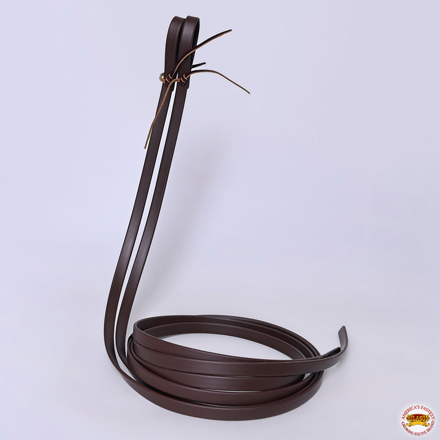 HILASON HilaCore Western Horse Split Rein Black, All-Weather Coated Webbing