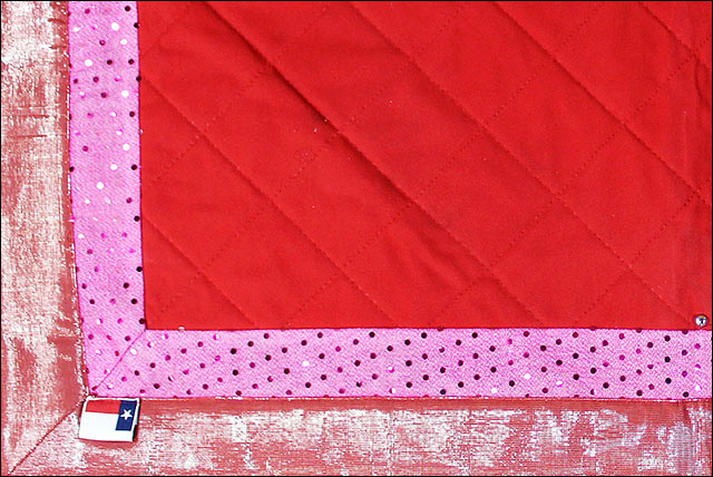 Csb920 Hilason Western Show Barrel Racing Rodeo Saddle Blanket Pad Pink & Blue