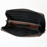 OHLAY WALLET Hand Tooled Genuine Leather women bag western handbag purse