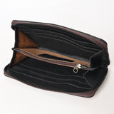 OHLAY WALLET Hand Tooled Genuine Leather women bag western handbag purse