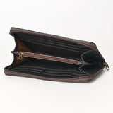 OHLAY WALLET Hand Tooled Genuine Leather women bag western handbag purse