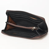 OHLAY WALLET Hand Tooled Genuine Leather women bag western handbag purse
