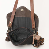 Ohlay Bags KBG172 CROSS BODY Hand Tooled Hair-on Genuine Leather women bag western handbag purse