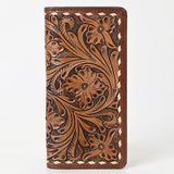 OHLAY WALLET Hand Tooled Genuine Leather women bag western handbag purse