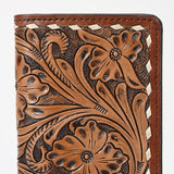 OHLAY WALLET Hand Tooled Genuine Leather women bag western handbag purse