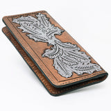 OHLAY WALLET Hand Tooled Genuine Leather women bag western handbag purse