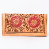 OHLAY WALLET Hand Tooled Genuine Leather women bag western handbag purse