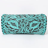 American Darling Sunglass Case Hand Tooled Genuine Leather Women Bag Western Handbag Purse